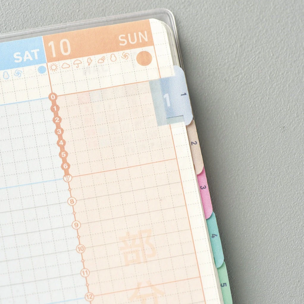 Kokuyo JIBUN TECHO Goods Index Tabs For Biz 4 Kokuyo JIBUN TECHO Goods Index Tabs For Biz - Image 4