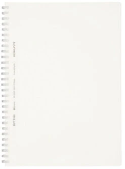 Kokuyo Soft Ring Notebook, Semi B5, Grid Dot Paper