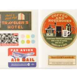 TRAVELER'S Company Passport Notebook Refill 017 [Sticker Release Paper] -Stationery Sale Store TC00007 TRAVELERS COMPANY Notebook Refill Passport Size Sticker Release Paper P6 7481887c 5c71 49d1 a08b 8dfdffac6701
