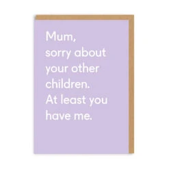 Ohh Deer Mother's Day Card [Mother, Sorry About Your Other Children]