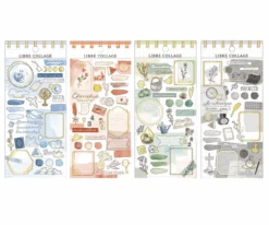 MIND WAVE Collage Gold Foil Stickers