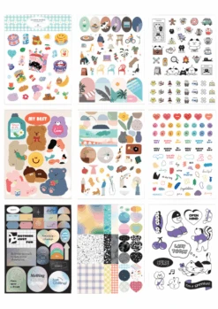 Iconic Planner Sticker Set [9 Sheets]