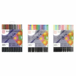 Kuretake ZIG Art & Graphic Twin Marker [12 Colour Set]