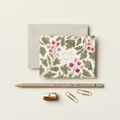 Wanderlust Flora With Love Mini Card