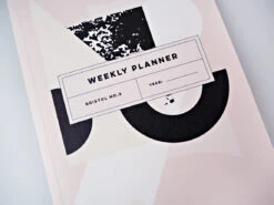 The Completist Bristol Weekly Planner -Stationery Sale Store WP017 BRISTOL 6