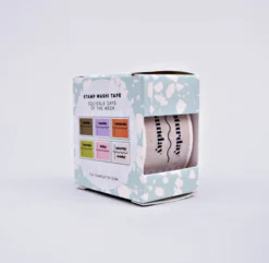 The Completist Squiggle Days Of The Week Stamp Washi Tape -Stationery Sale Store WS017 SQUIGGLE DAYS OF THE WEEK 6