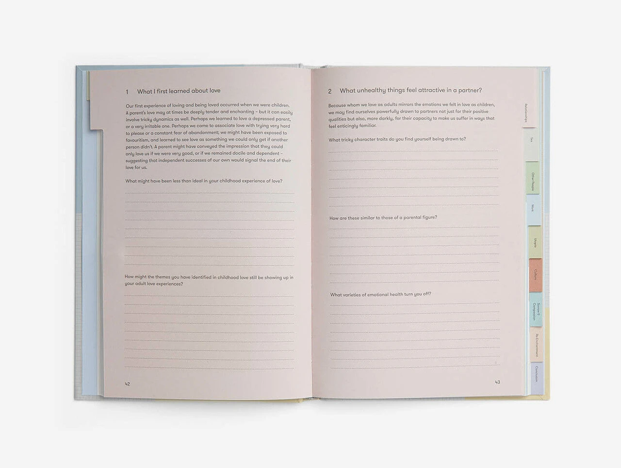 The School Of Life Guided Journal 'Who Am I?' 2 The School Of Life Guided Journal 'Who Am I?' - Image 2