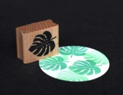 Perlenfischer Stamp - Large Leaf 5 Perlenfischer Stamp - Large Leaf -Stationery Sale Store a142monstera1