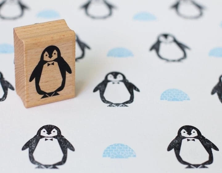 Perlenfischer Stamp - Penguin 5 Perlenfischer Stamp - Penguin - Image 5