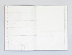 The Completist Giant Brush No. 2 Undated Weekly Planner (A5) -Stationery Sale Store a5 wp inside pages 1 1