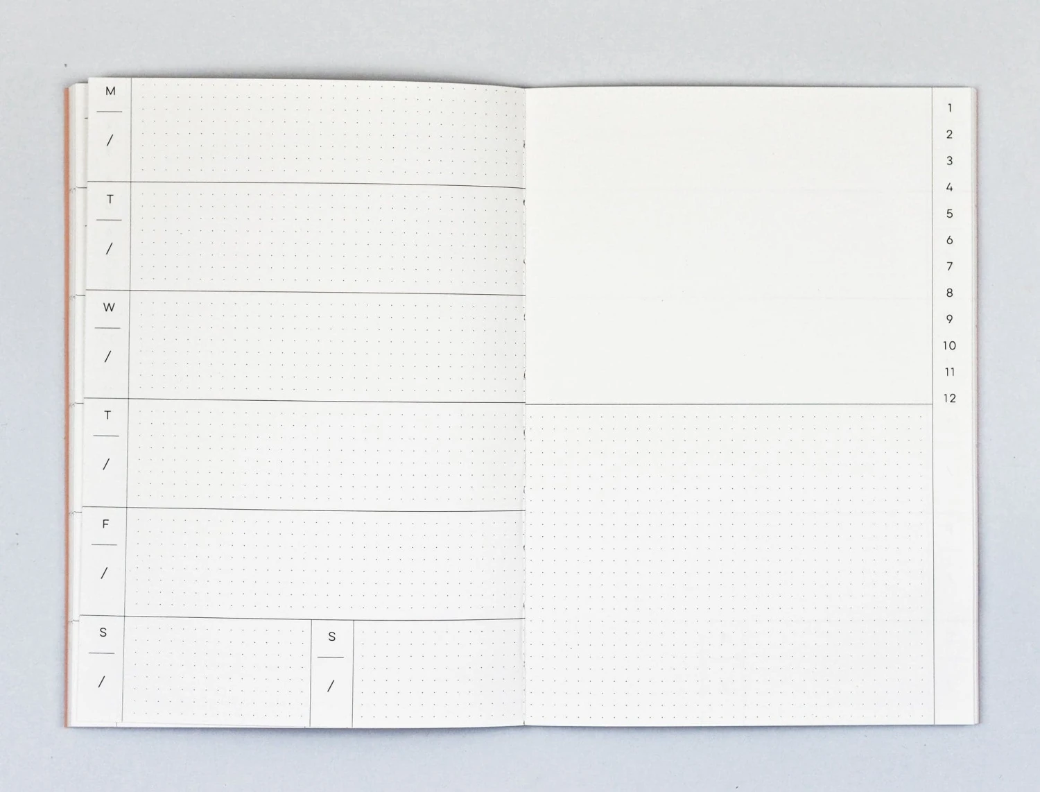 The Completist Terrazzo Shapes No.1 Weekly Planner (A5) 4 The Completist Terrazzo Shapes No.1 Weekly Planner (A5) - Image 4