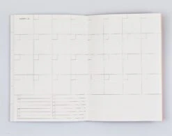 The Completist Giant Brush No. 2 Undated Weekly Planner (A5) -Stationery Sale Store a5 wp inside pages 2 1