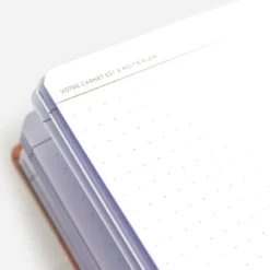 Papier Tigre Canvas Notebook (A6, Dot-Grid) - Canal -Stationery Sale Store a6 canvas notebook canal 5