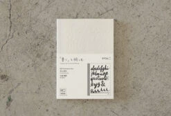 MD Paper 15th Anniversary Artist Collaboration Notebook [A6 Plain] -Stationery Sale Store artist modal products nakayama04