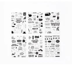 Livework Life & Pieces Sticker Collection 11 Livework Life & Pieces Sticker Collection -Stationery Sale Store asodujb