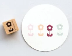 Perlenfischer Stamp - Flower