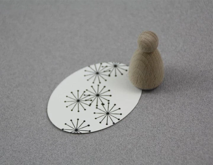 Perlenfischer Stamp - Dot Star 2 Perlenfischer Stamp - Dot Star - Image 2