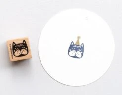 Perlenfischer Stamp - Bulldog Head