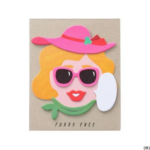 Hightide Funny Face Sticky Memo 15 Hightide Funny Face Sticky Memo - Image 15