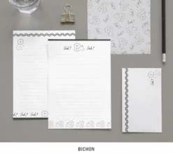 Iconic Pattern Letter Set V.2 -Stationery Sale Store bichon
