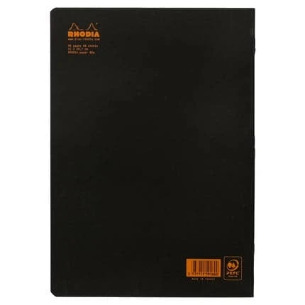 Rhodia Side-Stapled Notebook (A4, Grid) 3 Rhodia Side-Stapled Notebook (A4, Grid) - Image 3