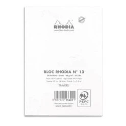 Rhodia No. 13 Head Stapled Pad (A6, Lined) 17 Rhodia No. 13 Head Stapled Pad (A6, Lined) -Stationery Sale Store big 13601c 3