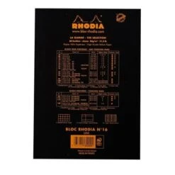 Rhodia No. 16 Head Stapled Pad (A5, Plain) -Stationery Sale Store big 160009c 3