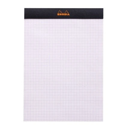 Rhodia No. 16 Head Stapled Pad (A5, Grid) 5 Rhodia No. 16 Head Stapled Pad (A5, Grid) - Image 5