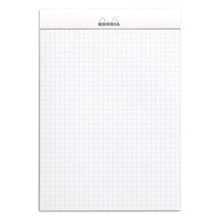 Rhodia No. 16 Head Stapled Pad (A5, Grid) 8 Rhodia No. 16 Head Stapled Pad (A5, Grid) - Image 8
