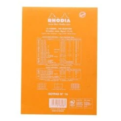 Rhodia No. 16 Head Stapled Dot-Pad (A5, Dot Grid) 11 Rhodia No. 16 Head Stapled Dot-Pad (A5, Dot Grid) -Stationery Sale Store big 16558c 3