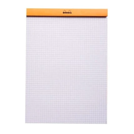 Rhodia No. 18 Head Stapled Pad (A4, Grid) 5 Rhodia No. 18 Head Stapled Pad (A4, Grid) - Image 5