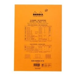 Rhodia No. 18 Head Stapled Pad (A4, Grid) 14 Rhodia No. 18 Head Stapled Pad (A4, Grid) -Stationery Sale Store big 18200c 3