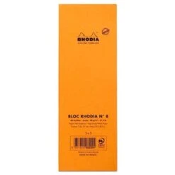 Rhodia No. 8 Head Stapled Pad (74 X 21mm, Grid) -Stationery Sale Store big 8200c 3