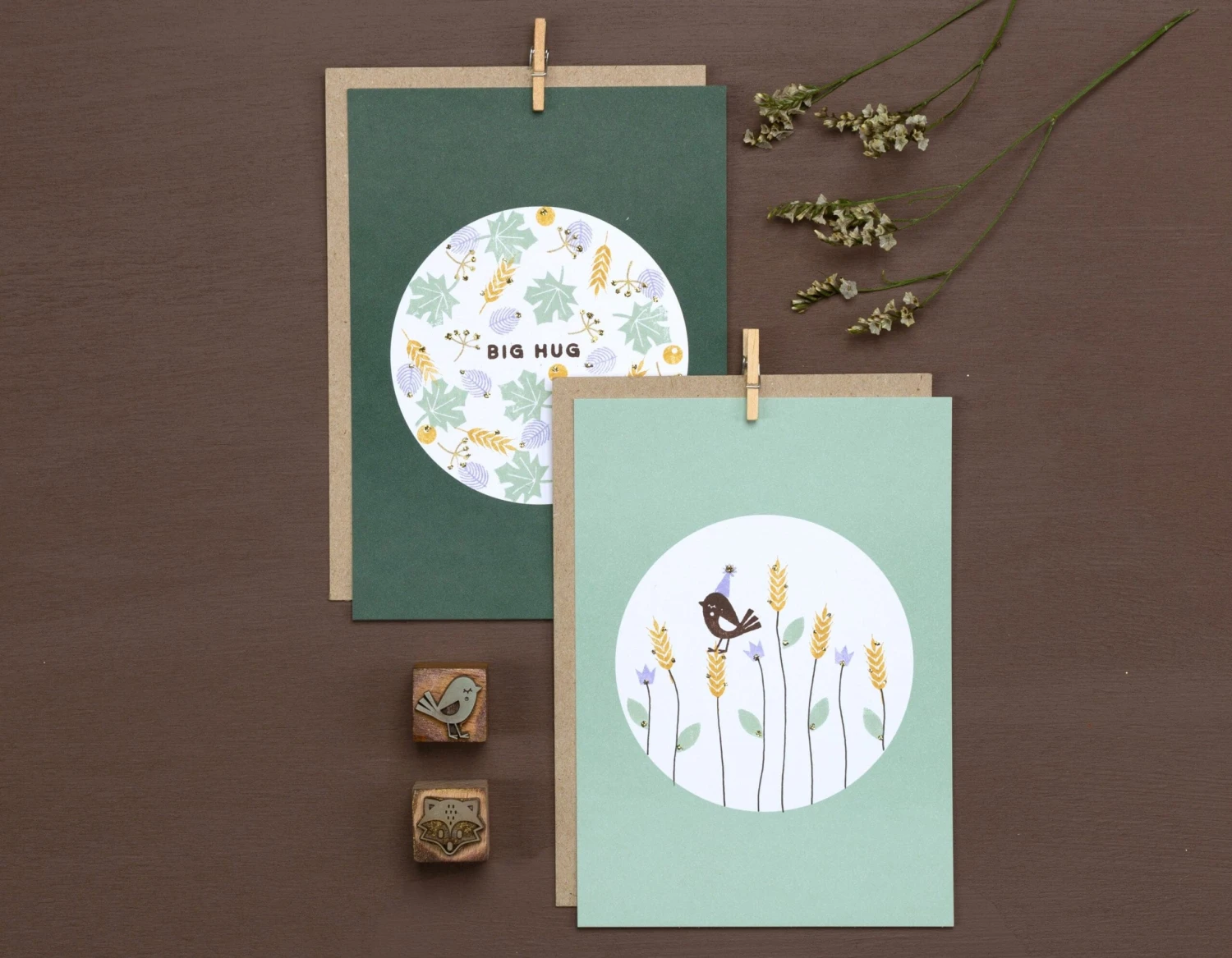 Perlenfischer Stamp - Bird With Cheeks - Image 2