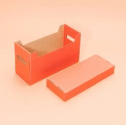 Foglietto Archivio Storage Box 25 Foglietto Archivio Storage Box -Stationery Sale Store boite de rangement archivio rouge ouverte packshot 1500x1500 copie