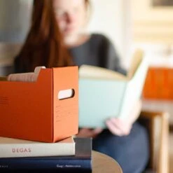 Foglietto Archivio Storage Box 19 Foglietto Archivio Storage Box -Stationery Sale Store boite rouge deuxieme