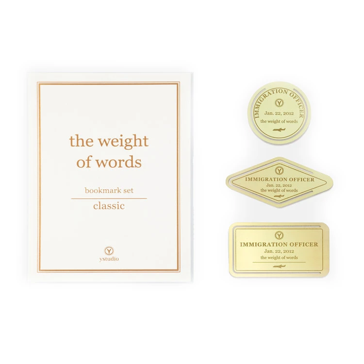 Ystudio Classic Bookmark Set 1 Ystudio Classic Bookmark Set