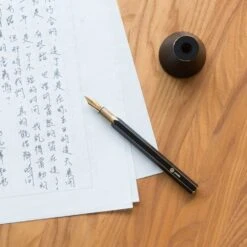 Ystudio Desk Fountain Pen 23 Ystudio Desk Fountain Pen -Stationery Sale Store brassing desk fountain pen scene