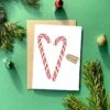 You've Got Pen On Your Face 'Candy Canes' Greeting Card