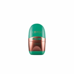 Milan CAPSULE Sharpener + Eraser Copper -Stationery Sale Store caps green