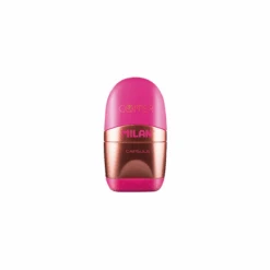 Milan CAPSULE Sharpener + Eraser Copper -Stationery Sale Store caps pink