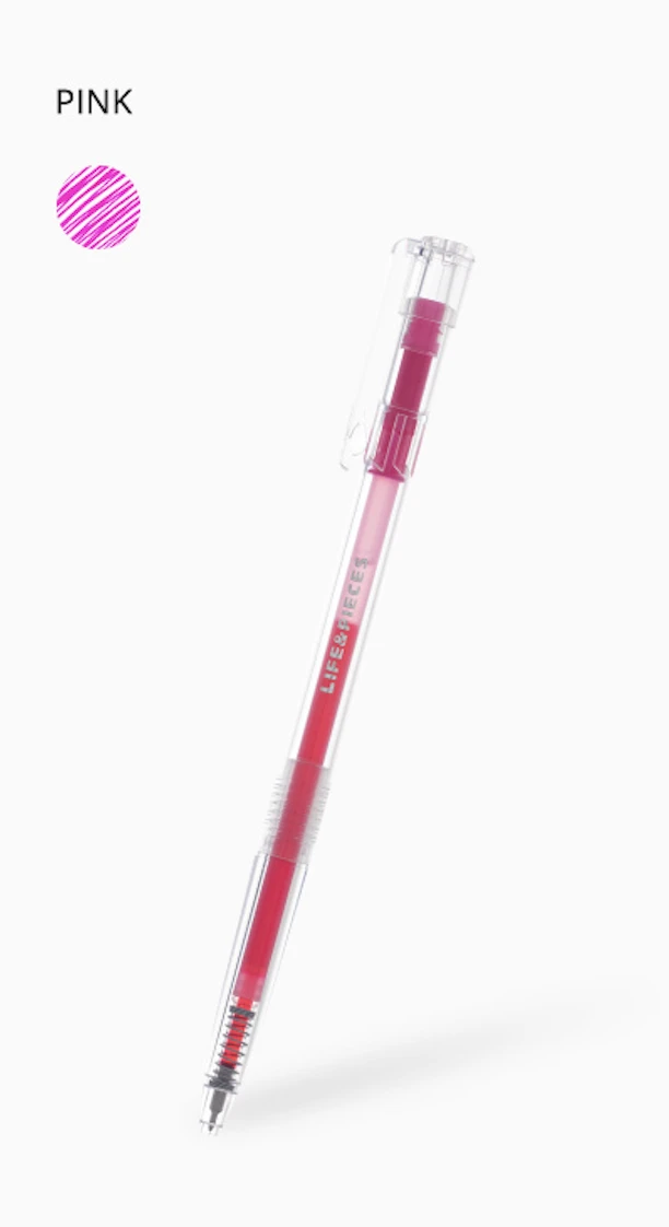 Livework Life & Pieces Clear Gel Pen 0.38 12 Livework Life & Pieces Clear Gel Pen 0.38 - Image 12