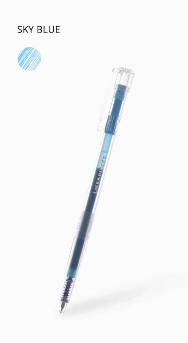 Livework Life & Pieces Clear Gel Pen 0.38 15 Livework Life & Pieces Clear Gel Pen 0.38 - Image 15