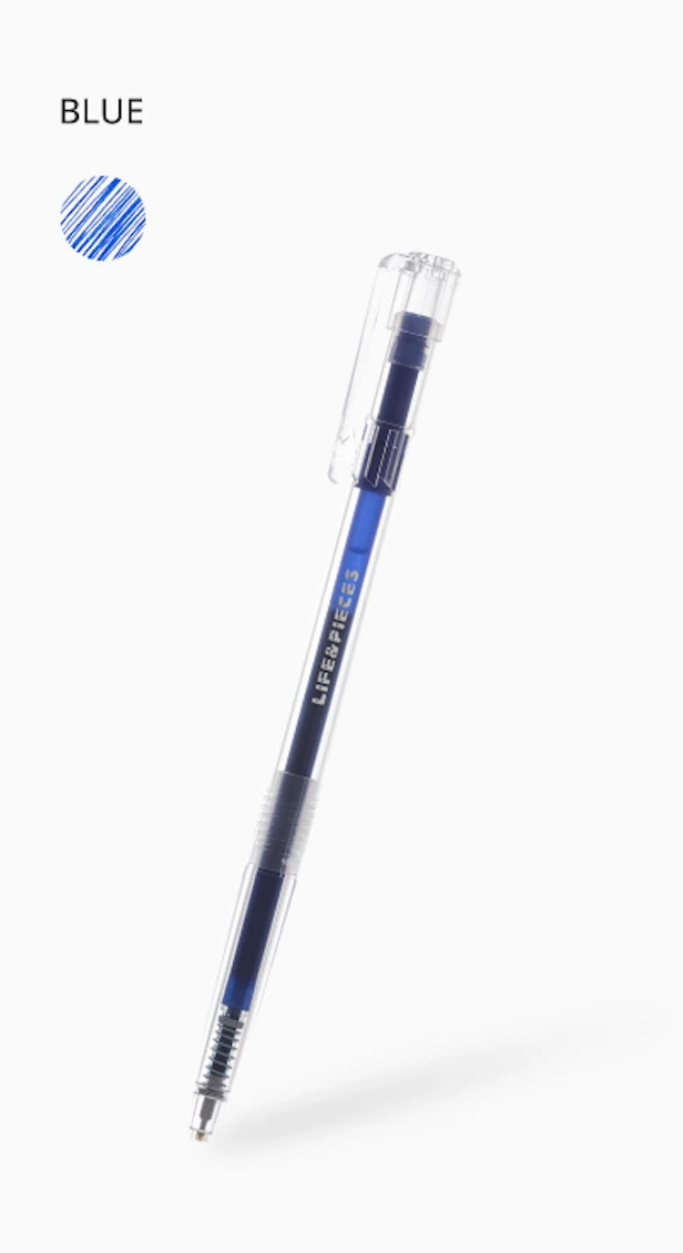 Livework Life & Pieces Clear Gel Pen 0.38 3 Livework Life & Pieces Clear Gel Pen 0.38 - Image 3