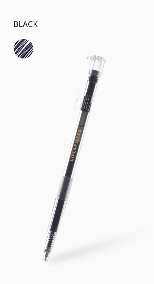 Livework Life & Pieces Clear Gel Pen 0.38 6 Livework Life & Pieces Clear Gel Pen 0.38 - Image 6