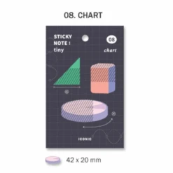 Iconic Sticky Note Shapes -Stationery Sale Store chart