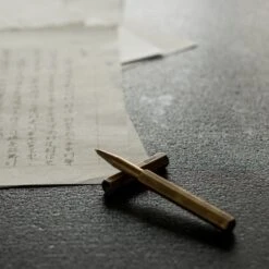 Ystudio Rollerball Pen [Brass] -Stationery Sale Store classic stat 02b rollerball pen e