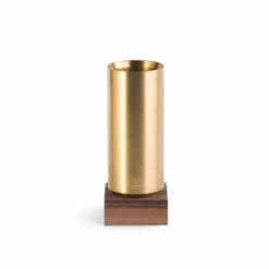 Ystudio Classic Brass Pen Container