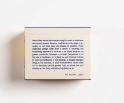 The School Of Life Confidence Prompt Cards 12 The School Of Life Confidence Prompt Cards -Stationery Sale Store confidence5