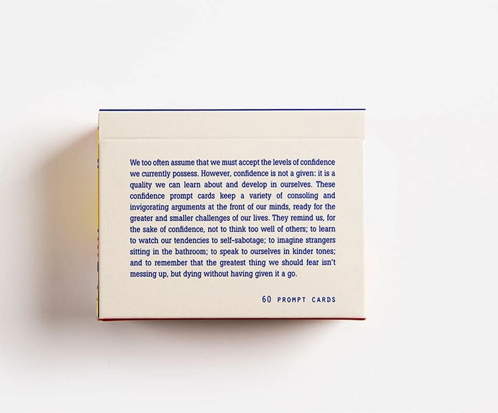 The School Of Life Confidence Prompt Cards 6 The School Of Life Confidence Prompt Cards - Image 6